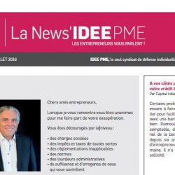 Découvrez la 1ère News&rsquo;IDEE PME !